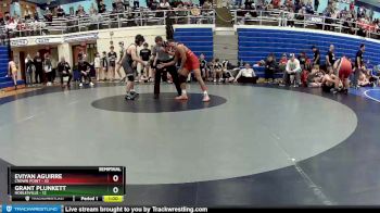 140 lbs Semis (4 Team) - Grant Plunkett, Noblesville vs Eviyan Aguirre, Crown Point