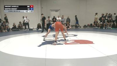 65 kg Cons. Rd Of 64 - Vincent Augello, B2 Wrestling Corp vs Griffin Heeney, Illinois