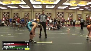 150 lbs Semis & 1st Wrestleback (8 Team) - Skyler Snider, Revival Gray vs FRANK DIMARZIO, Elite Wrestling