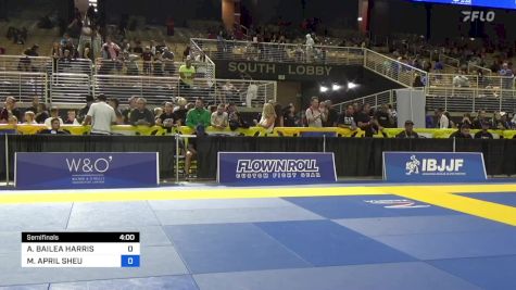 ADDISON BAILEA HARRIS vs MELIA APRIL SHEU 2024 Pan Kids Jiu-Jitsu IBJJF Championship