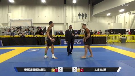 Alain Masha vs Henrique Hideki Da Silva 2025 World IBJJF Jiu-Jitsu No-Gi Championship