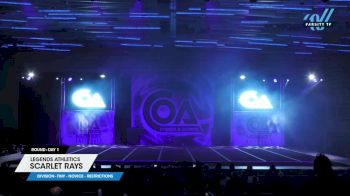 Legends Athletics - Scarlet Rays [2024 L1 Tiny - Novice - Restrictions DAY 1] 2024 COA Grand Nationals
