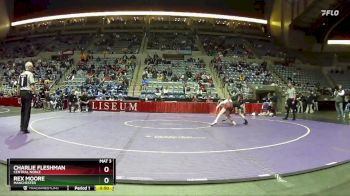 106 lbs 3rd Place Match - Charlie Fleshman, Central Noble vs Rex Moore, Manchester