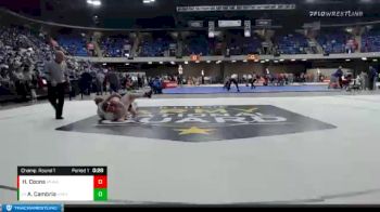 182 lbs Champ. Round 1 - Anthony Cambria, Hersey vs Hunter Coons, Minooka