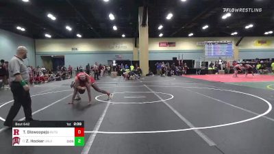 235 lbs Consi Of 16 #1 - Temiloluwa Olowoopejo, Rutgers WC vs Zachariah Hocker, UNLV