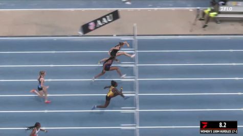 Youth Girls' 100m Hurdles, Semi-Finals 1 - Age 17-18