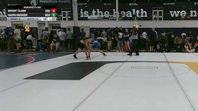 134 lbs Rr Rnd 3 - Brody Clark, Sly Fox Black - HSC vs Gavin Musser, Wayne Danger - HSC