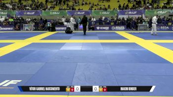 Maxim Binder vs Vítor Gabriel Nascimento 2025 Brasileiro Jiu-Jitsu IBJJF