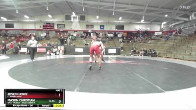 197 lbs Quarterfinal - Mason Christian, Unattached - West Liberty vs Jovon Howe, Cumberlands