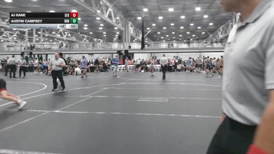 120 lbs Finals (8 Team) - AJ Kane, Steller Trained Seripas vs Austin Campsey, Barn Brothers BlueWave