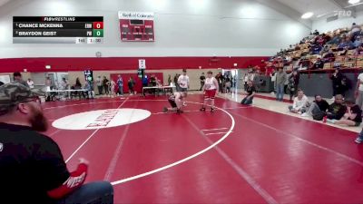 200-206 lbs Round 2 - Braydon Geist, PVBC WARRIORS vs Chance Mckenna, Eaton Reds WC