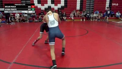 132 lbs Round 1 (4 Team) - Ayden Fekete, Enterprise HS vs Nolan Paulk, Sparkman