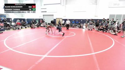 160 lbs Round Robin 1 - Blake Eckelbarger, Rogue Wrestling Club-HS vs Kennedy Thomas, The Plumbers-HS