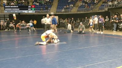 103 lbs Consy 2 - Amari Brobeck, Jersey Shore vs Andrew Dorman, General McLane