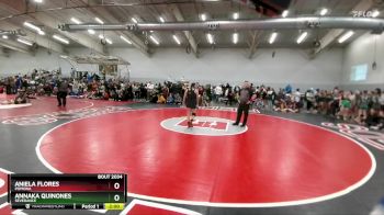 125 lbs Champ. Round 1 - Aniela Flores, Pomona vs Annaka Quinones, Severance