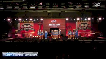 University Cheer Force - Weather Alert [2026 L5 Senior Coed - Small Day 1] 2026 ATC Grand Nationals