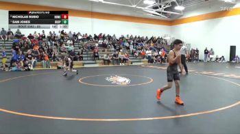 85 lbs 5th Place Match - Sam Jones, Benton Community Cat Pac vs Nicholas Rubio, Big Game Wrestling Club