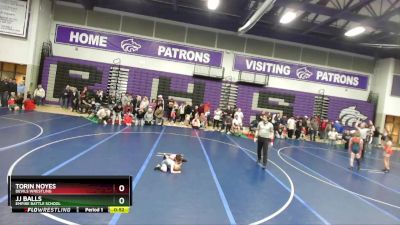 40 lbs Cons. Round 3 - Torin Noyes, Devils Wrestling vs Jj Balls, Empire Battle School