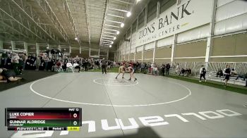 120 lbs Cons. Round 4 - Gunnar Aldridge, Stansbury vs Luke Copier, Davis