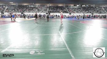 133 lbs Round Of 32 - Lindlee Hubbard, Owasso Rams Jh Girls vs Payton Patrick, Coweta