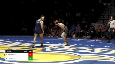 165 lbs Tanner Cook, SDSU vs Andrew Sparks, MN