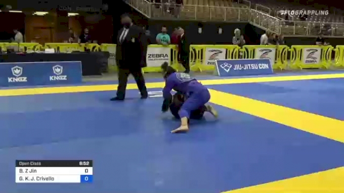 Beatrice Z Jin vs Giavanna K. J. Crivello 2021 Pan Jiu Jitsu IBJJF Championship