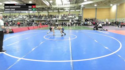 113 lbs Consi Of 16 #2 - Jude Grammatico, Fairfield Warde vs Diego Cruz, Mount Everett