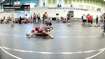 190 lbs Round 3 (4 Team) - Darrius Montgomery, Beebe Trained Blue vs Steele Brown, MF Dynasty