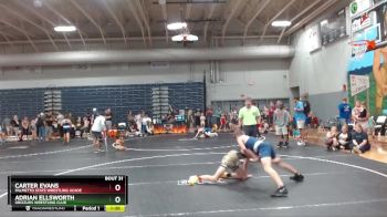 143/150 Round 3 - Adrian Ellsworth, Grizzlies Wrestling Club vs Carter Evans, Palmetto State Wrestling Acade