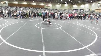 66 lbs Consi Of 8 #1 - Connor Moody, Athlos Wrestling vs Blake Bressler, McKenzie River Mat Club