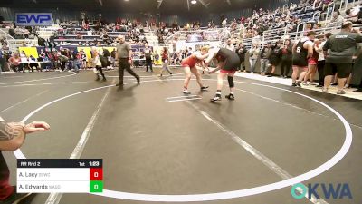 180 lbs Rr Rnd 2 - Abagail Lacy, Dark Cloud Wrestling Club vs Alyvia Edwards, Wagoner Takedown Club