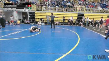 55 lbs Consi Of 8 #2 - Gatlen Ruminer, Sallisaw Takedown Club vs Greyson Perez, Silvaback Training Center LV