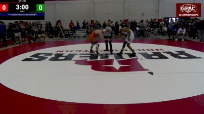 184 lbs Semifinal - Tyson Beauperthuy, Doane University vs Jeremiah Bethel, Briar Cliff