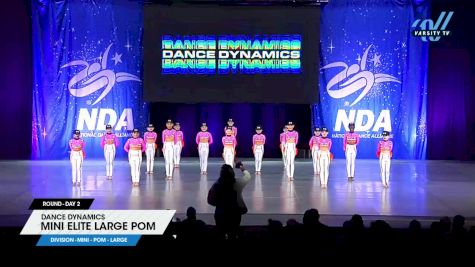 Dance Dynamics - Mini Elite Large Pom [2025 Mini - Pom - Large Day 2] 2025 NDA All-Star National Championship