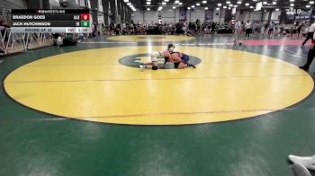 126 lbs Round Of 32 - Braedon Goes, Alien UFO vs Jack Hutchinson, Flickr Boyz Trailglazers
