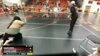 56-62 lbs Cons. Semi - Caleb White, Powell Wrestling Club vs Markos Flores, Powell Wrestling Club