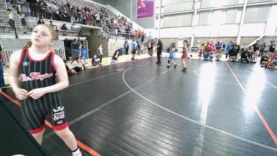 82 lbs Champ. Round 1 - Lena Wiggum, Moses Lake Wrestling Club vs Malia Hector, Toro World Club