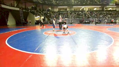 120 lbs Quarterfinal - Dakota Powell, Georgia vs Emmitt Brand, Georgia