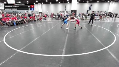 126 lbs Matthew Quigley, Michigan Blue vs Madden Edgar, Oklahoma