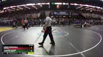 3A 138 lbs Semifinal - Cooper Haase, Osceola (Kissimmee) vs John McNichols, Harmony