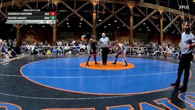 157 lbs 4th Wrestleback (16 Team) - Paxon Legatt, Union County vs Javarian Hatcher, Columbus