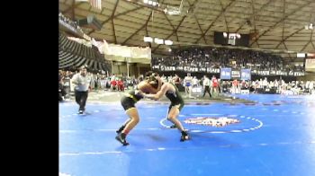 2A 190 lbs Cons. Round 3 - Talan Guerrero, Hudson`s Bay vs Brayden Burgener, Shadle Park