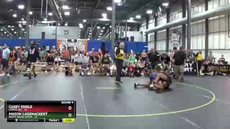 200 lbs Round 4 (6 Team) - Casey Engle, Lowell WC vs Mason Lagenackert, Death Squad Green