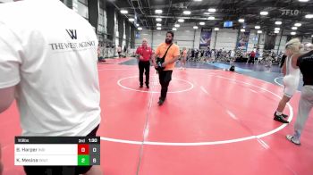 113 lbs Round Of 64 - Brady Harper, Indiana Outlaws White vs Kellen Mesina, TS Wrestling Prep