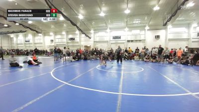 88 lbs Round Robin 3 - Maximus Farace, Rebellion - EL vs Steven Imbrogno, Neighborhood Wrestling Club - EL