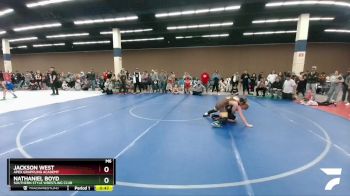 117-124 lbs Round 2 - Nathaniel Boyd, Southern Style Wrestling Club vs Jackson West, Apex Grappling Academy