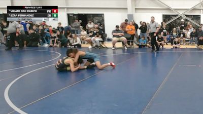 92 lbs Quarters - Viliami Nau Rarick, Westlake Wrestling Club vs Ezra Fernandez, Sublime Wrestling Academy