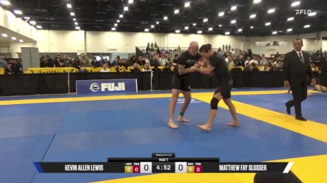 Matthew Fay Slosser vs Kevin Allen Lewis 2025 World IBJJF Jiu-Jitsu No-Gi Championship