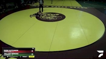 70 lbs Placement (4 Team) - William Merkins, Hutchinson vs Bode Hutchison, Grand Rapids