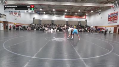 215 lbs Cons. Round 3 - Wyatt Gordon, Garaway vs Lucas Dixon, Jackson